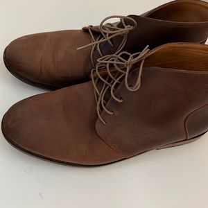 Nisolo brown leather boots